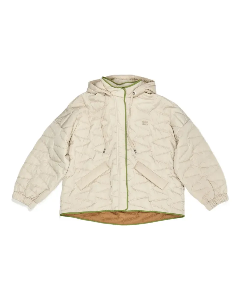BIMBA Y LOLA Gesteppte Kapuzenjacke - Nude Nude