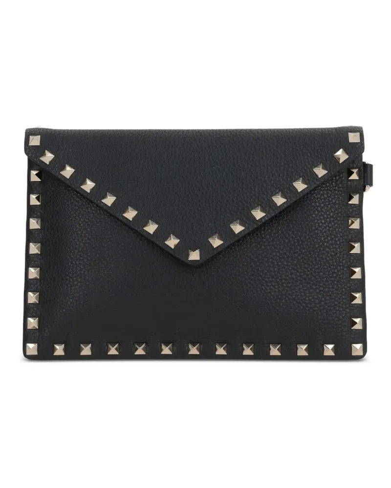 Valentino Garavani Rockstud Clutch - Schwarz Schwarz