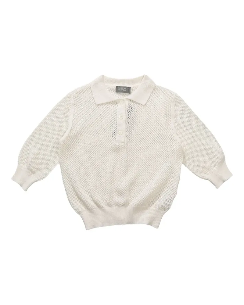 Margaret Howell cotton-cashmere top - Nude Nude