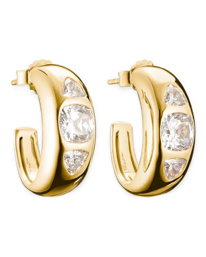 Thomas Sabo Bold Elegance Creolen mit Zirkonia - Gold Gold