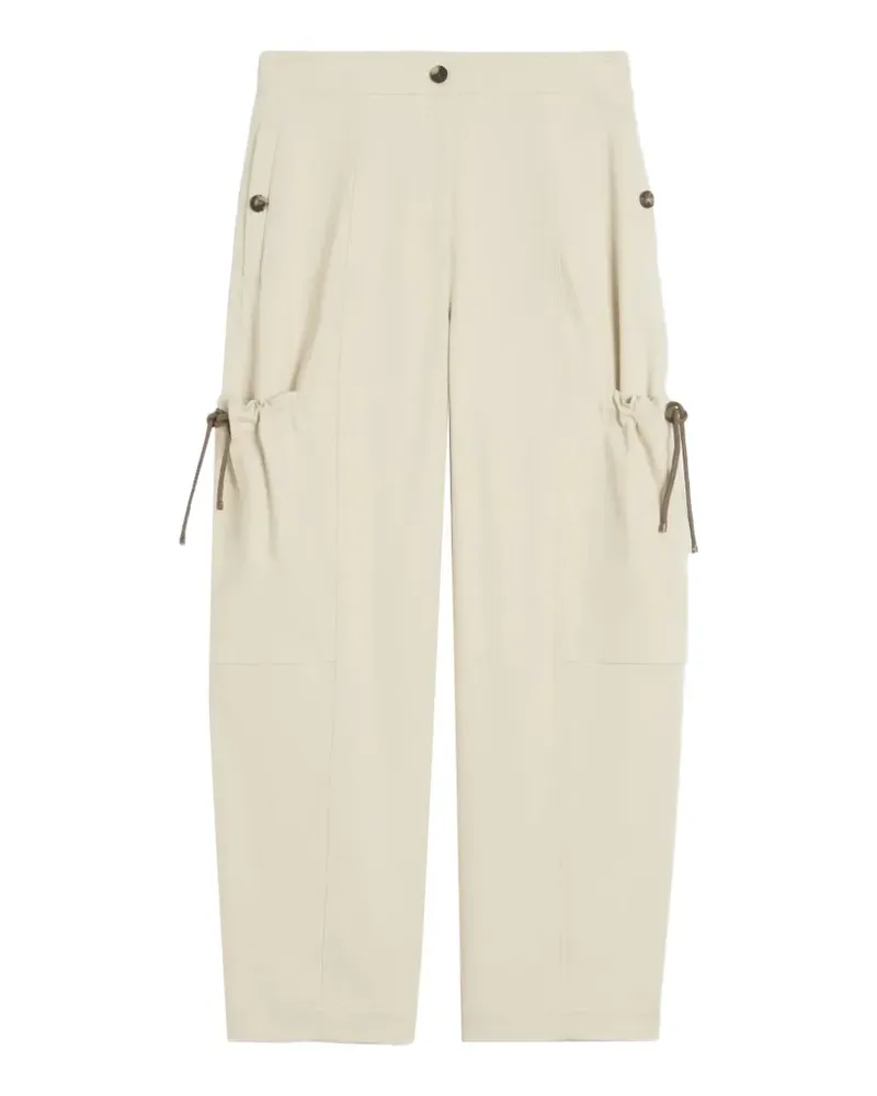 Max Mara drawstring pocket trousers - Nude Nude