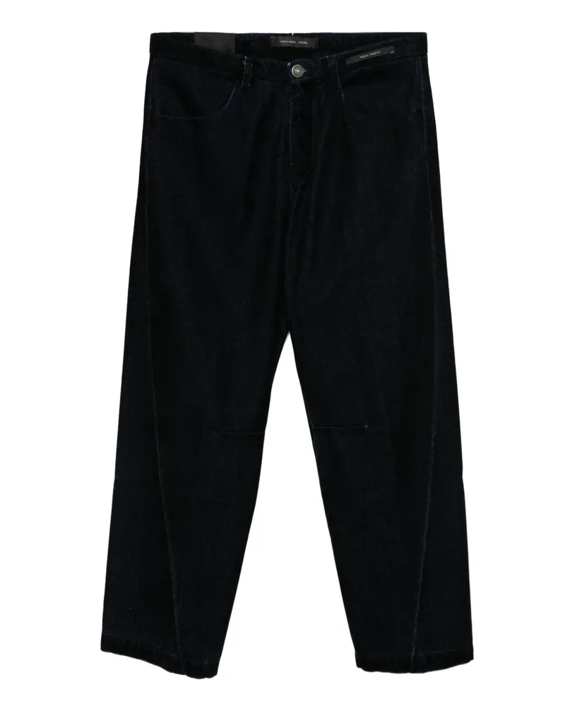 MICHAEL COAL panelled jeans - Schwarz Schwarz