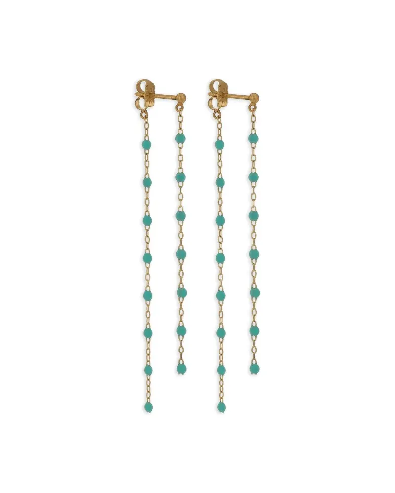 Gigi Clozeau 18kt Classic Gigi Gelbgold-Hängeohrringe Gold