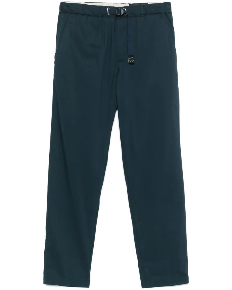 PLAN C Hose mit Gürtel - Blau Blau