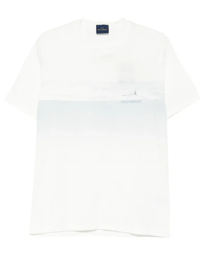 Paul & Shark graphic T-shirt - Weiß Weiß
