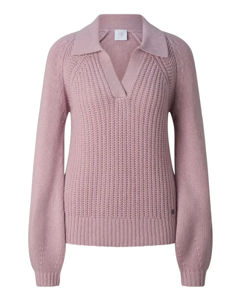 Bogner Jordy ribbed-knit sweater - Rosa Rosa