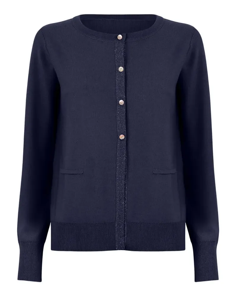 Wolford Klassischer Cardigan - Blau Blau
