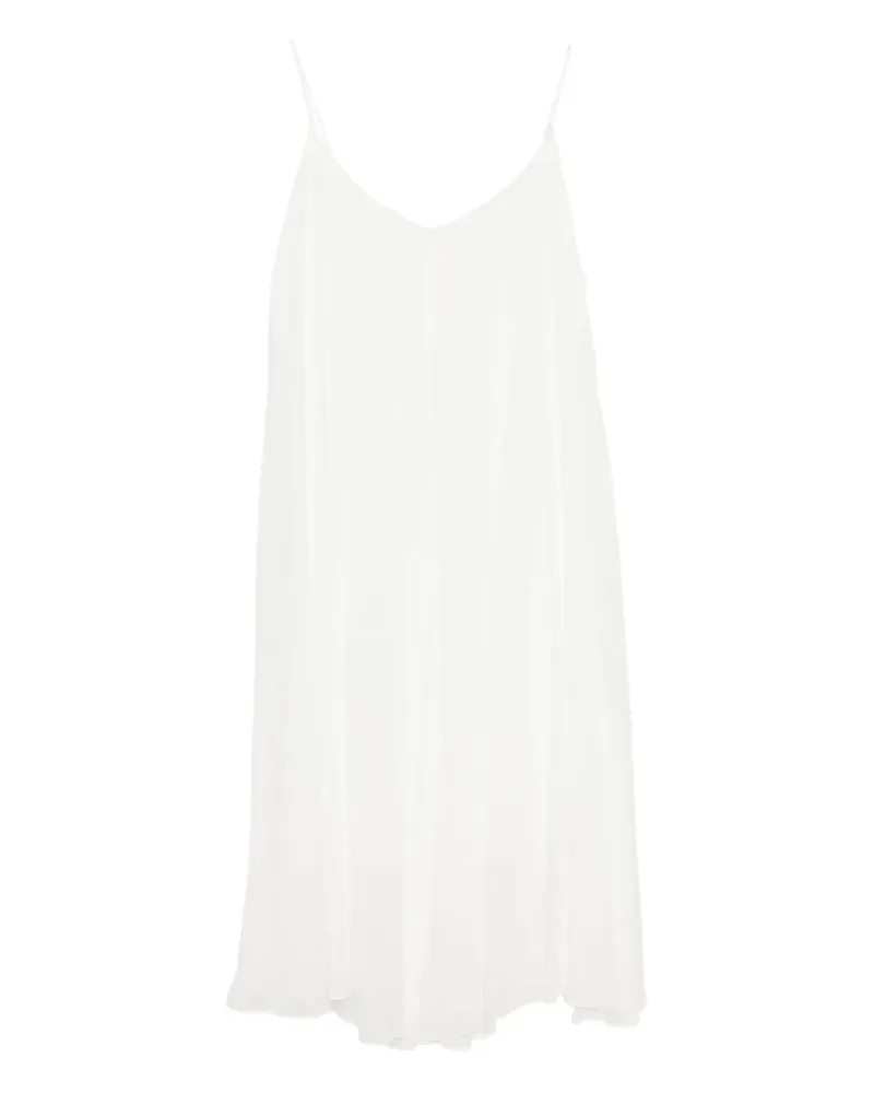 Lauren Manoogian Kleid mit Nahtdetail - Weiß Weiß