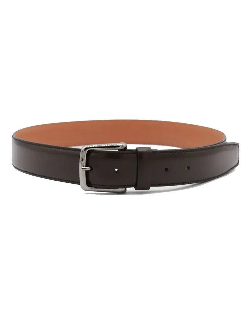 TOD'S Klassischer Ledergürtel - Braun Braun