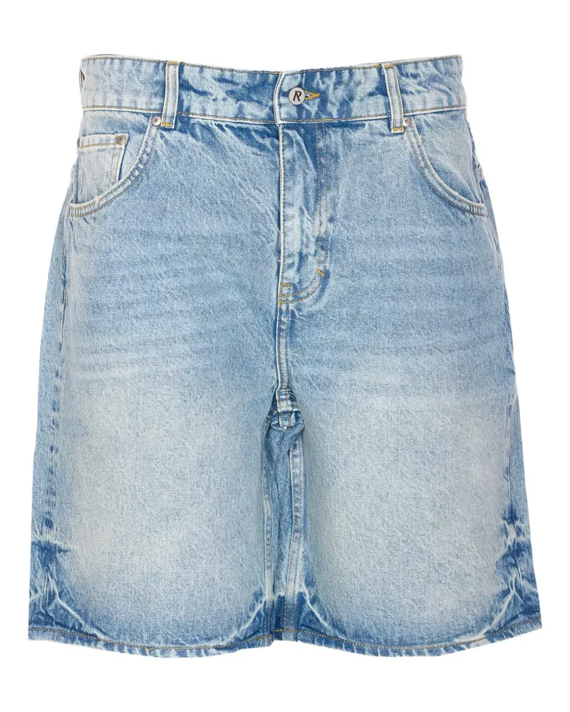 REPRESENT denim button-fastening shorts - Blau Blau