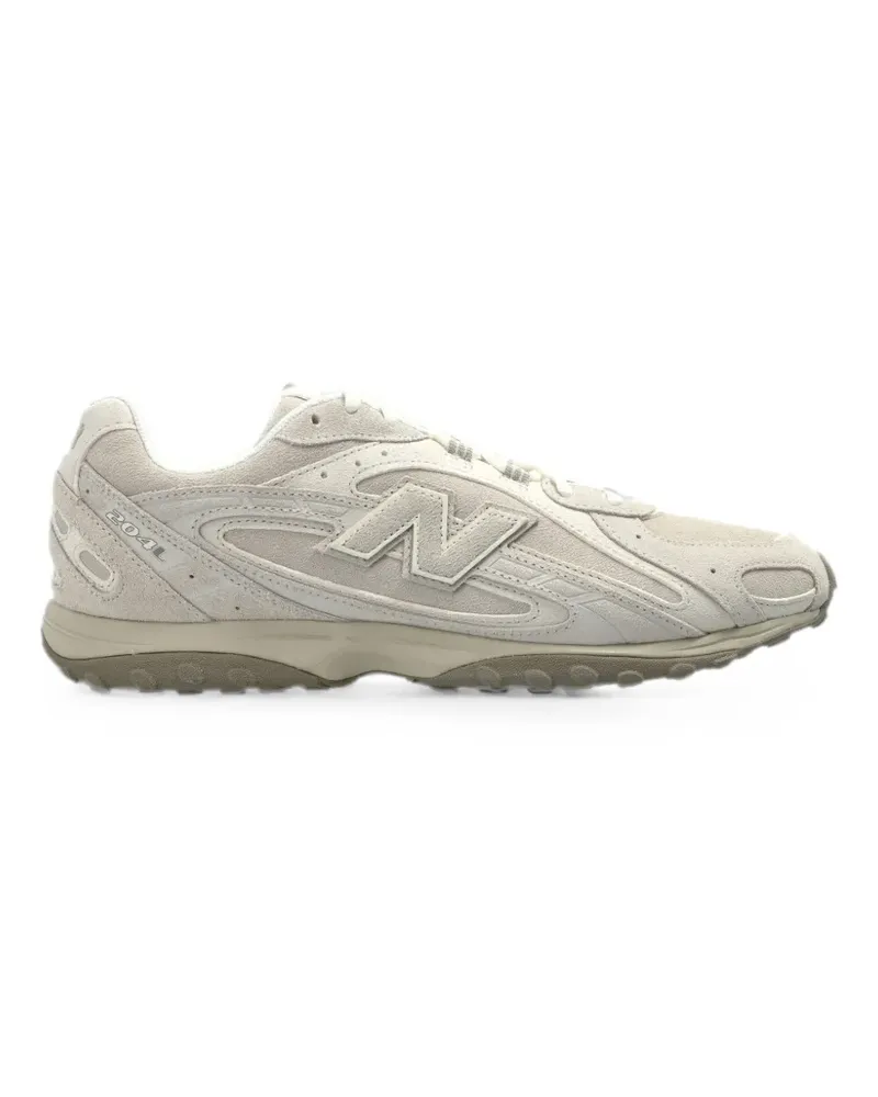 New Balance 204L Sneakers mit Ledereinsätzen - Nude Nude