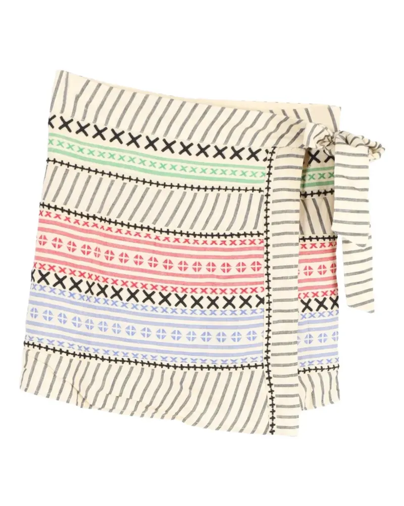 Dodo Bar Or printed mini skirt - Nude Nude