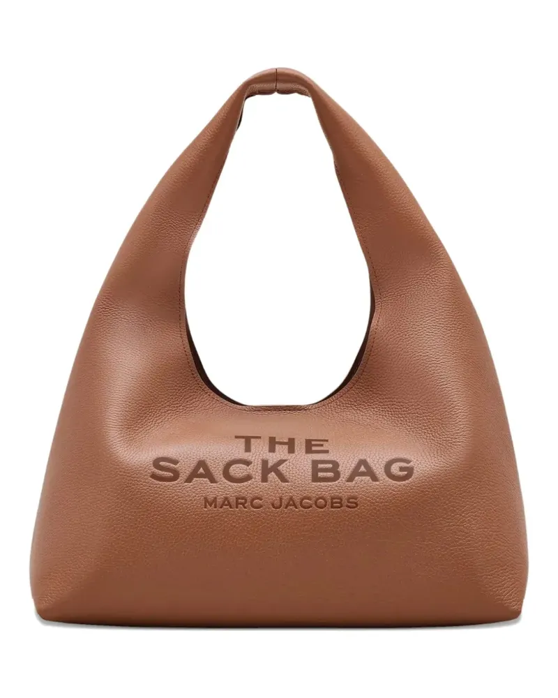 Marc Jacobs The Sack Schultertasche mit Logo-Prägung - Braun Braun