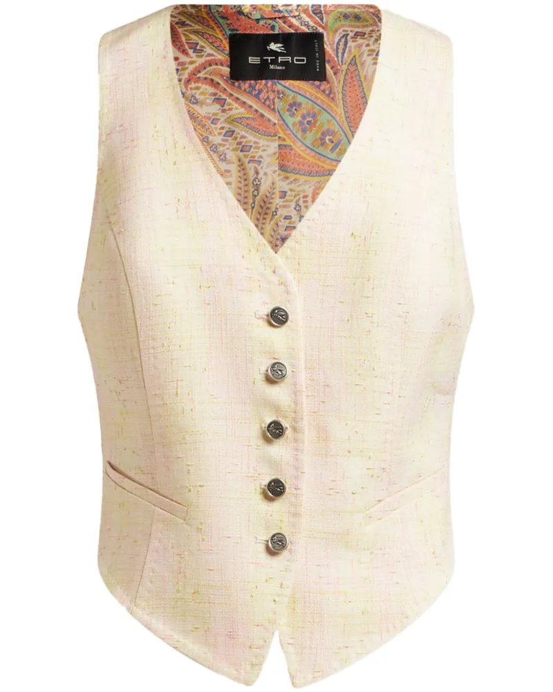 Etro Klassische Weste - Nude Nude