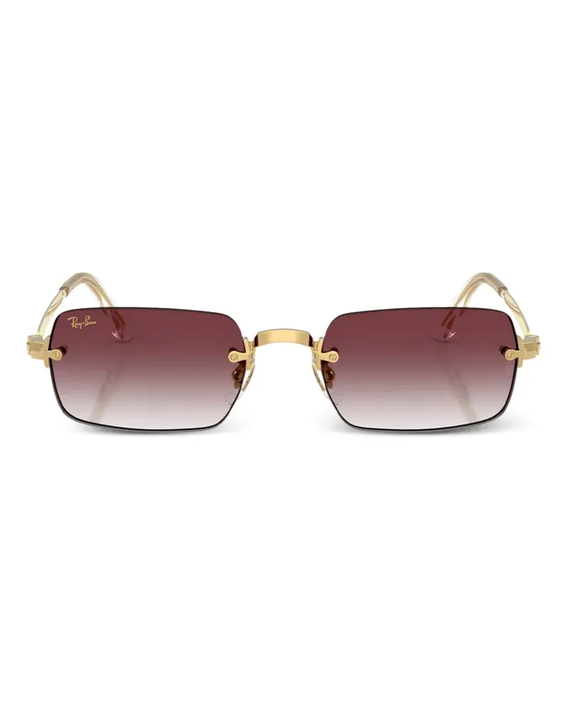 Ray Ban x Asap Rocky rahmenlose Sonnenbrille - Gold Gold