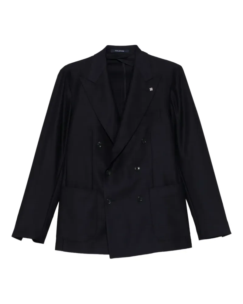 Tagliatore Doppelreihiges Sakko - Blau Blau