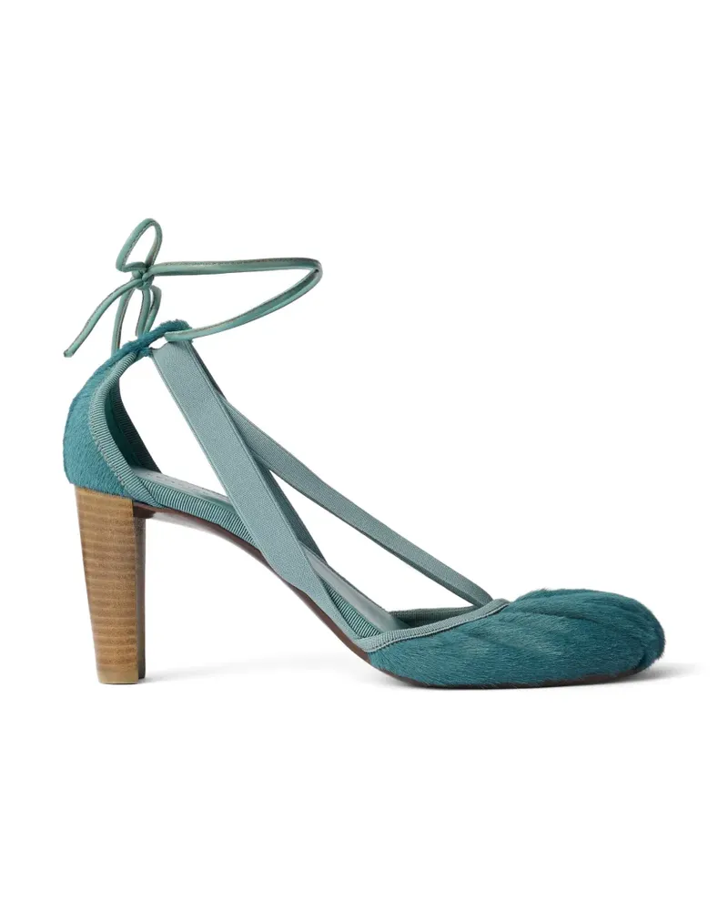 Christophe Lemaire Pedille Ballerinas 80mm - Blau Blau