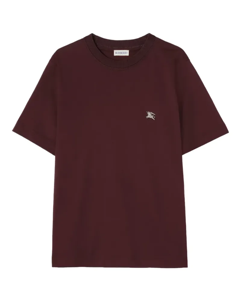 Burberry T-Shirt mit Logo-Detail - Rot Rot