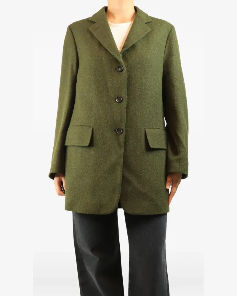 Margaret Howell Harris Tweed Blazer - Grün Grün