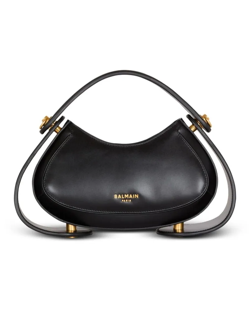 Balmain Mittelgroße Jolie Madame Schultertasche - Schwarz Schwarz