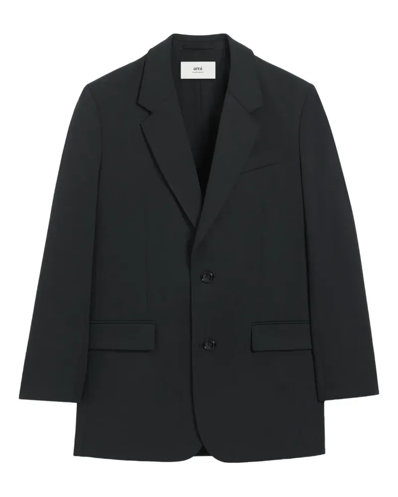 AMI Paris Klassische Cabanjacke - Schwarz Schwarz