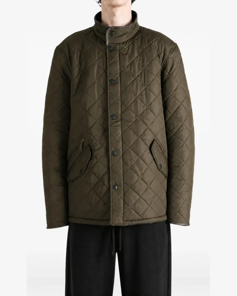 Barbour Powell diamond-quilted jacket - Grün Grün