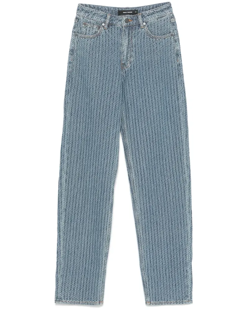 Daily Paper Jeans mit geradem Bein - Blau Blau