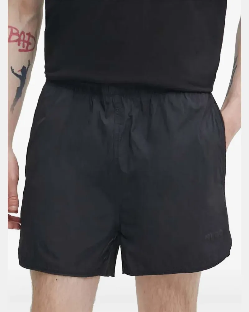 HUGO BOSS logo shorts - Schwarz Schwarz