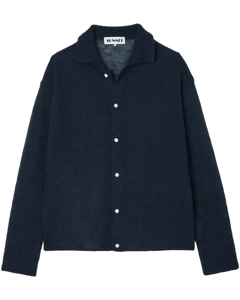 SUNNEI Gestrickter Cardigan - Blau Blau