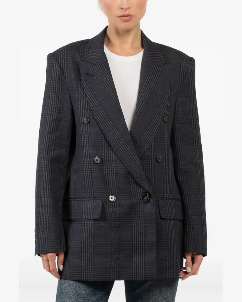 Smythe Blazer mit Check - Grau Grau