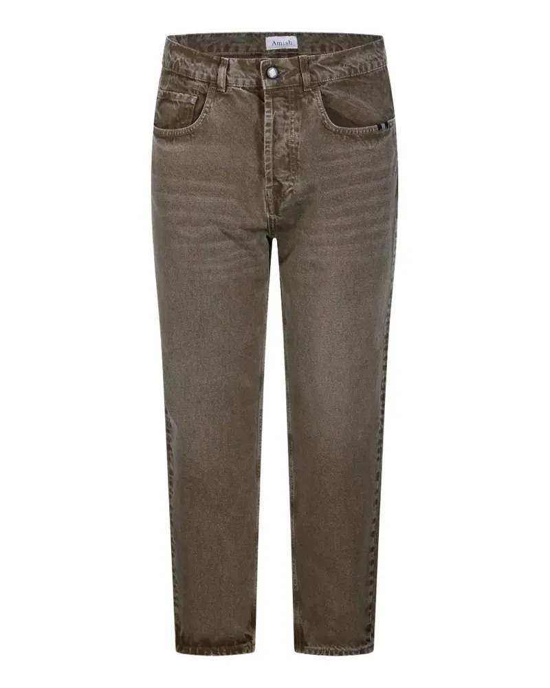 Amish faded-effect jeans - Braun Braun