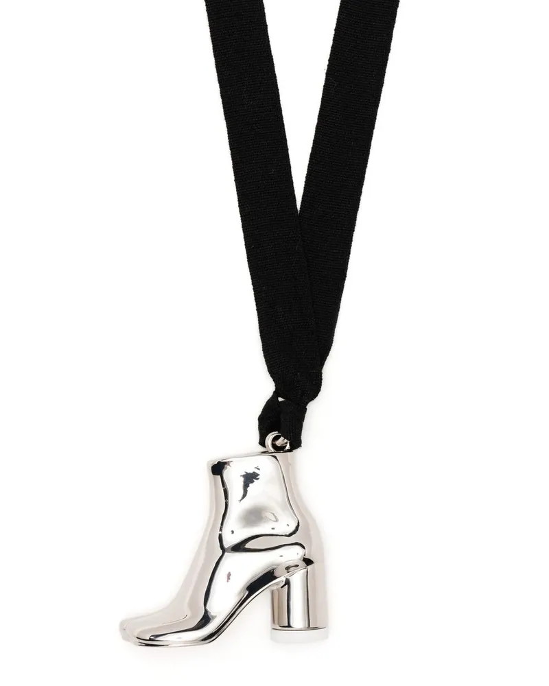 Maison Margiela Halskette mit Anhänger - Schwarz Schwarz