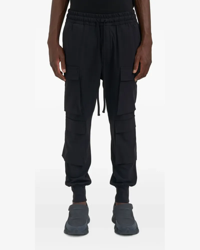 THOM KROM multi-pocket track pants - Schwarz Schwarz