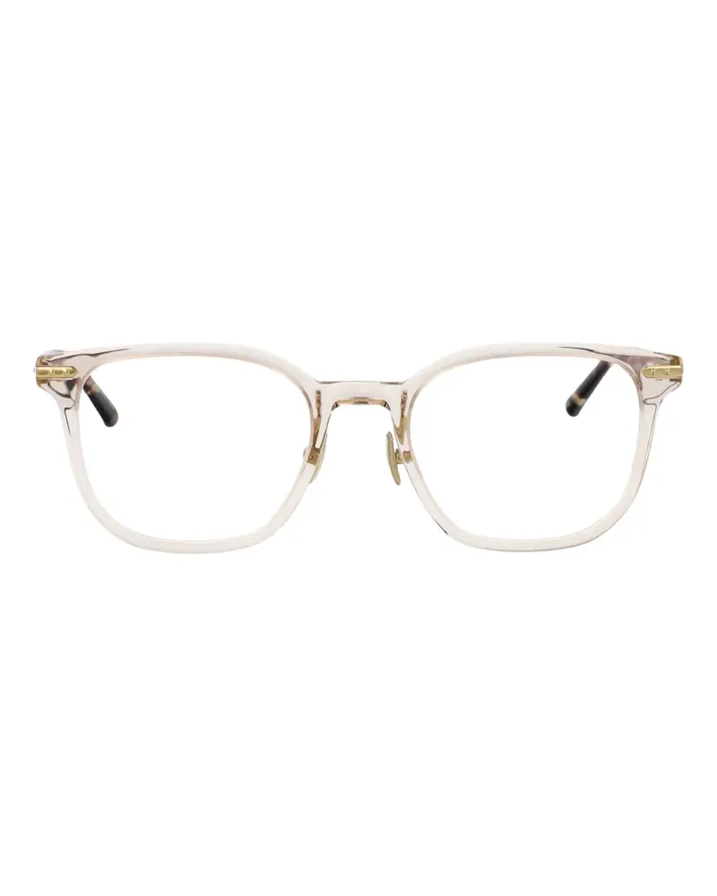 Linda Farrow Brille mit eckigem Gestell - Nude Nude