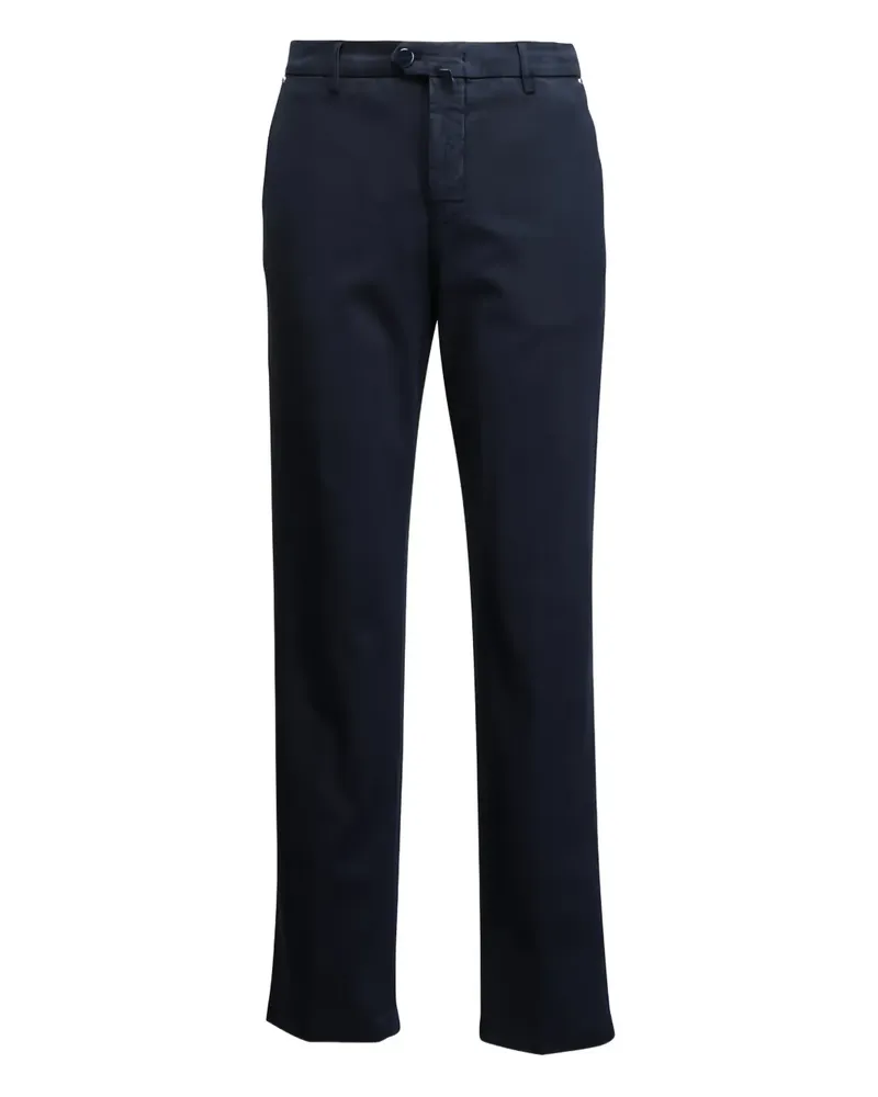 Kiton Hose mit Gürtelschlaufen - Blau Blau