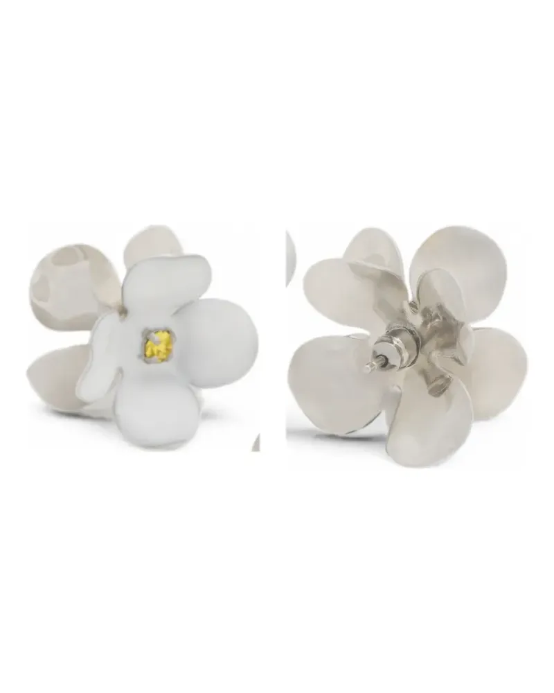Marni daisy-stud earrings - Silber Silber