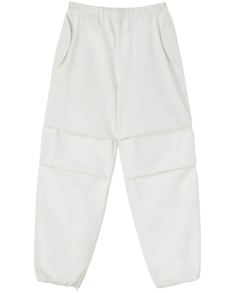 Jil Sander Klassische Tapered-Hose - Weiß Weiß