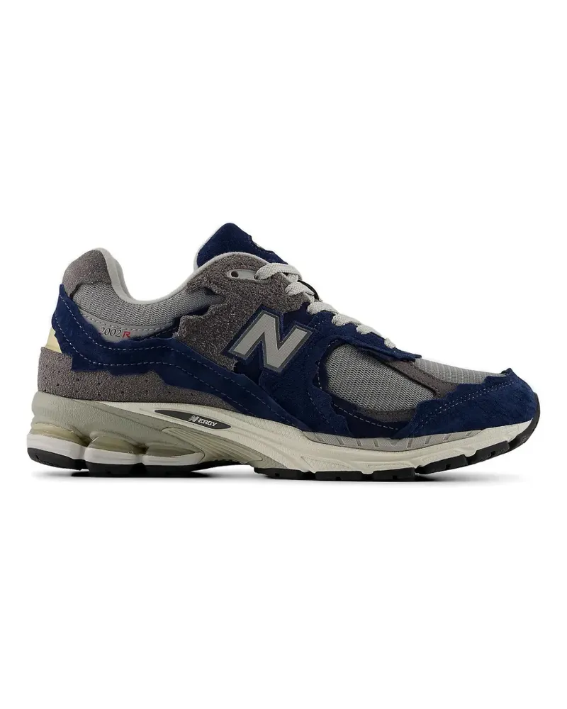 New Balance M2002D Mesh-Sneakers aus Wildleder - Blau Blau
