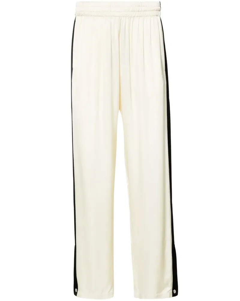 Blue Sky Inn Gerade Hose mit Streifendetail - Nude Nude