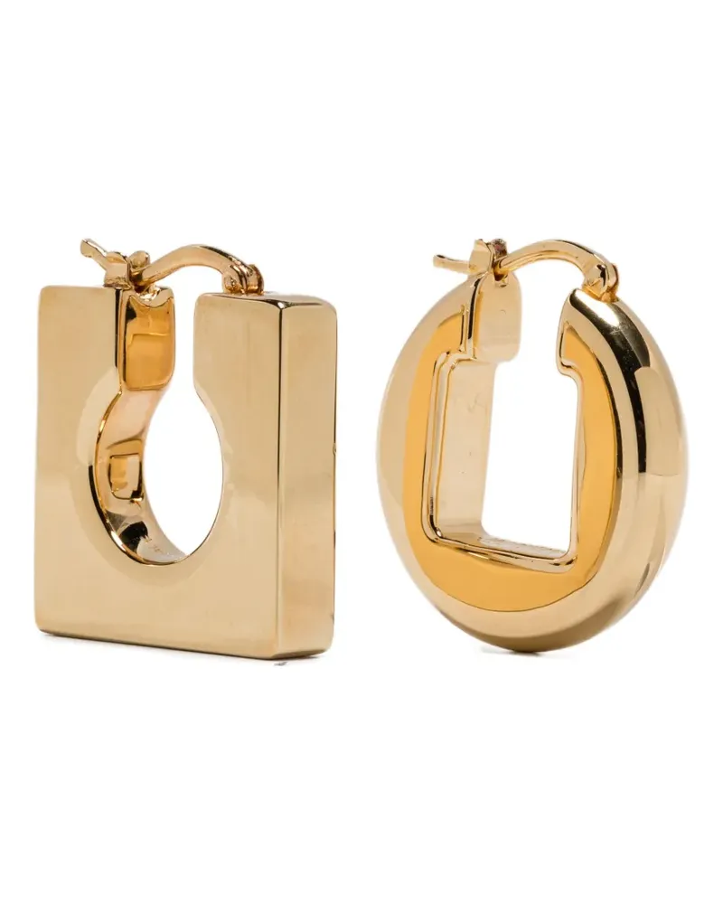 Jacquemus The Ronde Carre Creolen - Gold Gold