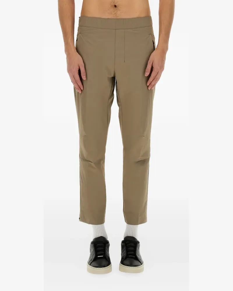 HUGO BOSS Tapered-Hose mit Stretchbund - Nude Nude