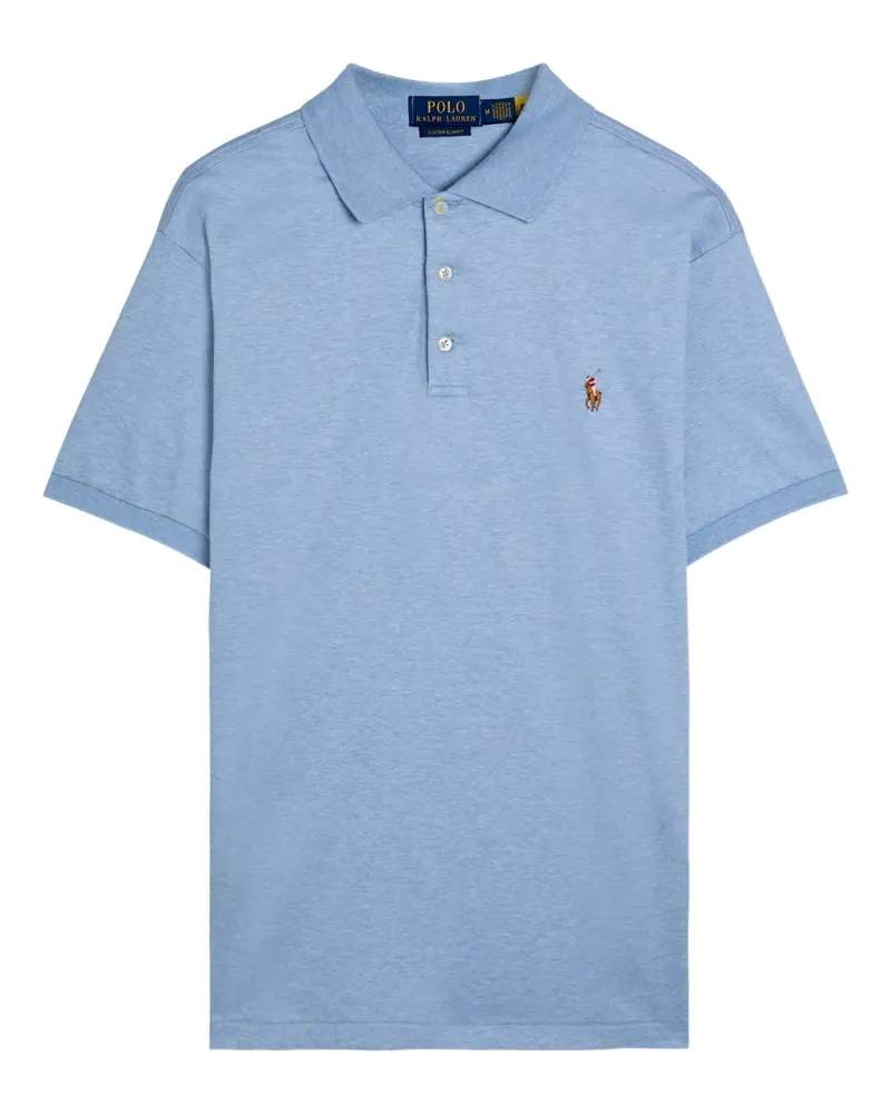 Ralph Lauren Poloshirt mit Logo-Stickerei - Blau Blau