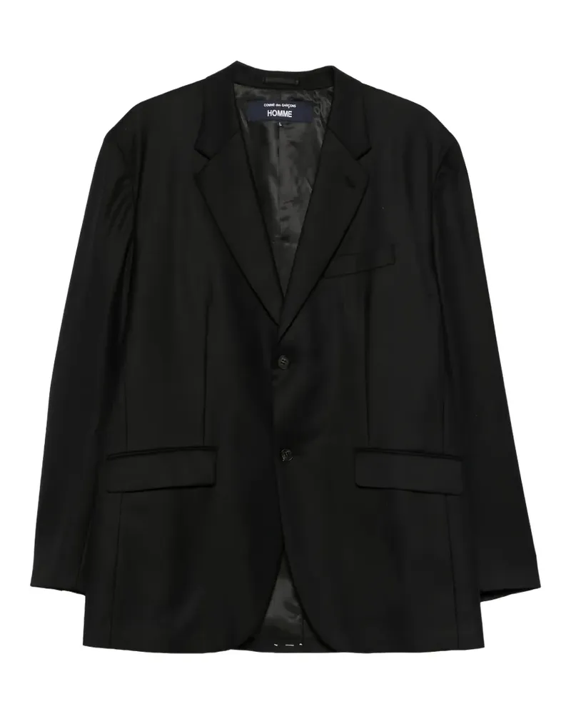 Comme des Garçons Sakko mit fallendem Revers - Schwarz Schwarz