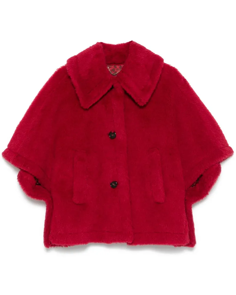 Max Mara Tenebre Cape - Rot Rot