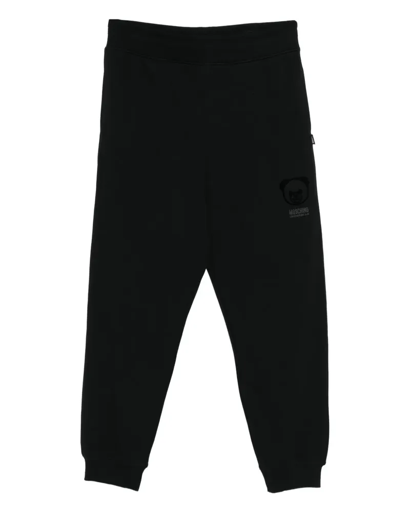 Moschino Jogginghose mit Logo-Stickerei - Schwarz Schwarz