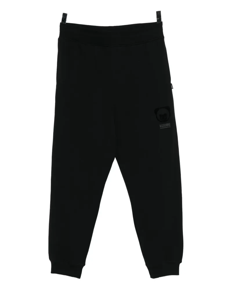 Moschino Jogginghose mit Logo-Stickerei - Schwarz Schwarz