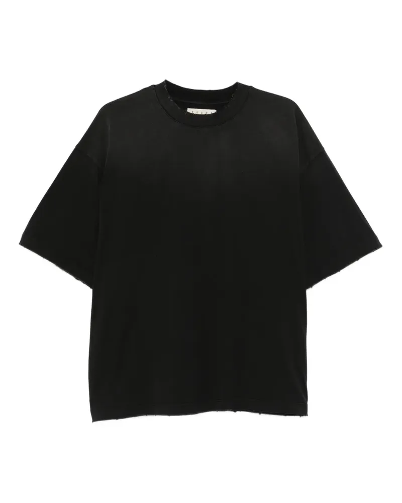 PAURA Costa T-Shirt im Distressed-Look - Schwarz Schwarz