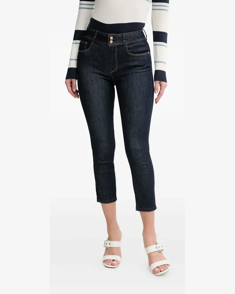 Guess Jeans mit hohem Bund - EARS NAVY BLUE Ears