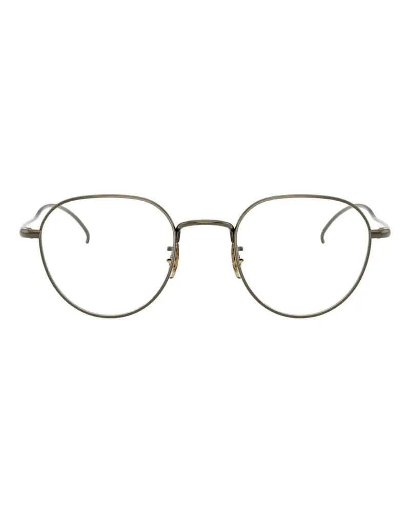 Oliver Peoples TK-16 round-frame glasses - Silber Silber