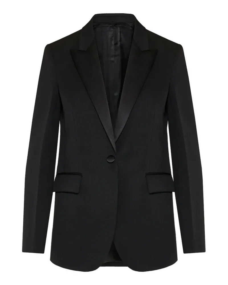 Fendi black grain-de-poudre blazer - Schwarz Schwarz